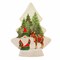 Stony Creek 8.5 Inch Gnomes W/Red Hat Christmas Tree Christmas Lighted Glass Accent , Winter Pines Santa
